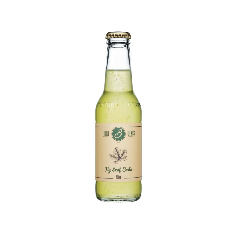 Three Cents Fig Leaf Soda 200Ml