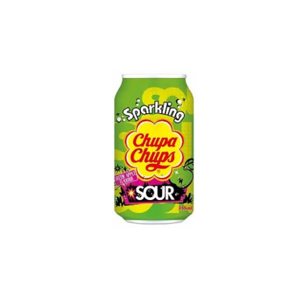 Chupa Chups Sparking 345Ml Green Apple