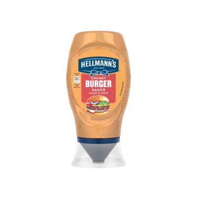 Hellmanns Sauce 258G Chunky Burger