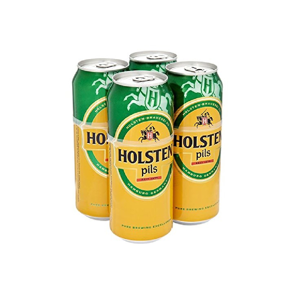 Holsten Pils 4 x 500ml Cans