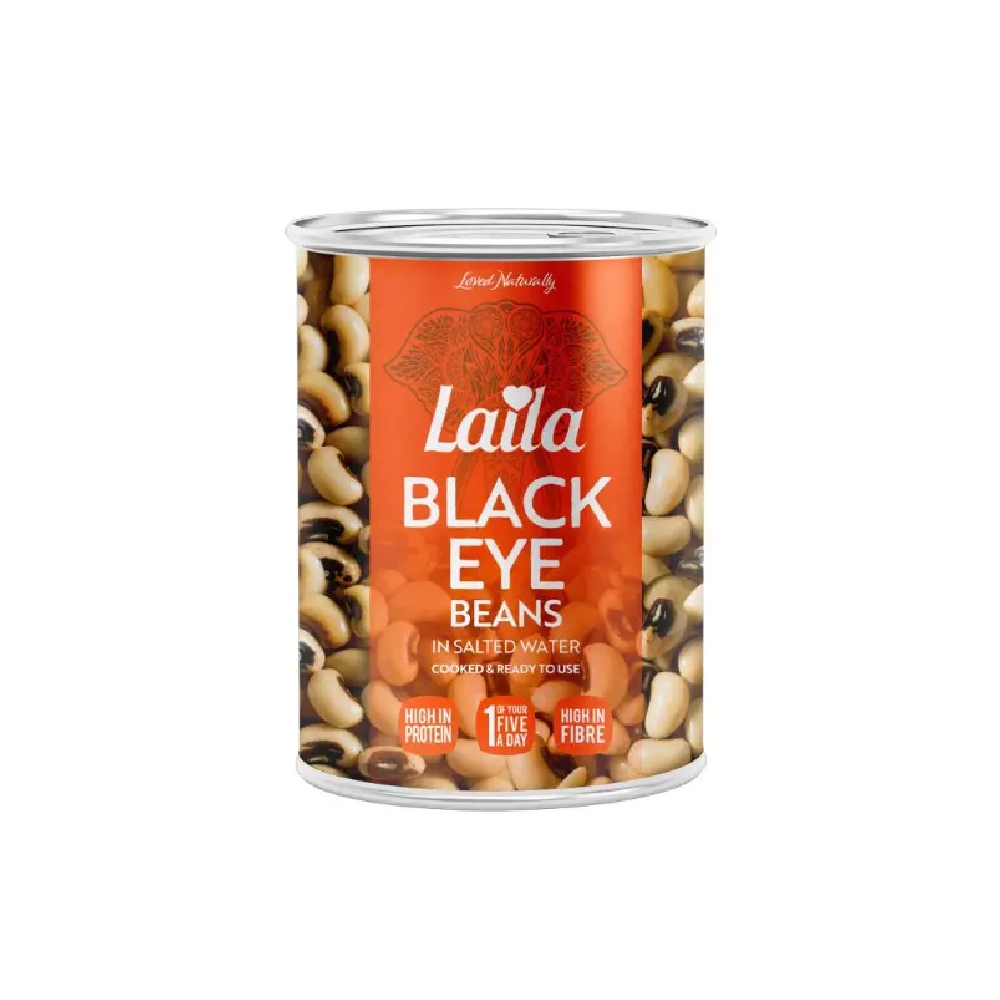 Laila Black Eye Beans 400G In Salted Water