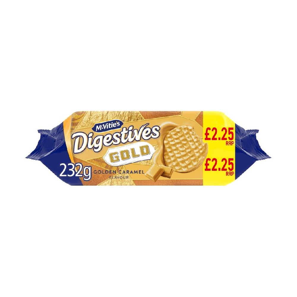 McVitie's Digestives 232G Gold