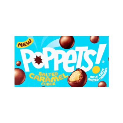 Poppets Salted Caramel Fudge 40g