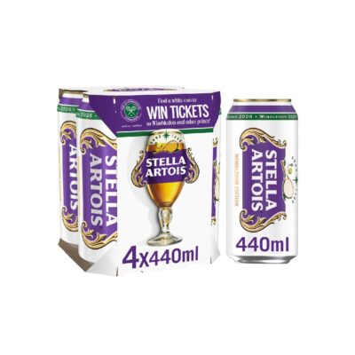 Stella Artois 4 x 440ml PMP