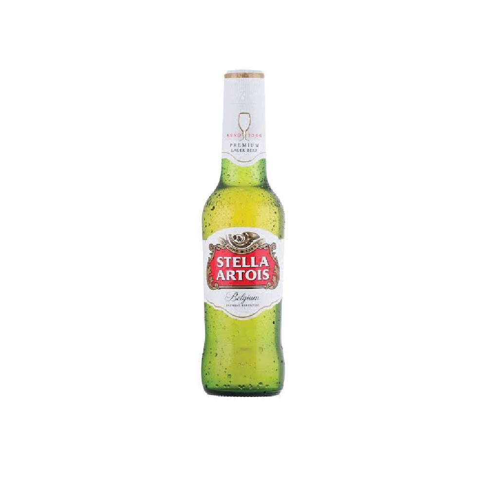 Stella Premium Lager Beer 330ml NRB