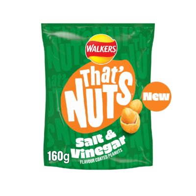 Walkers That'nuts Salt & Vinegar 160g